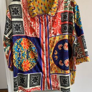 Silk Johnny was button down